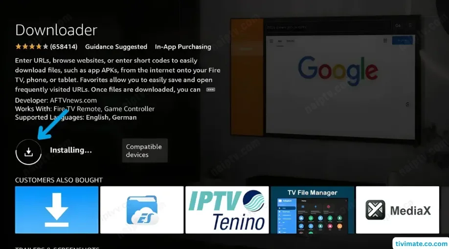 Downloader installing