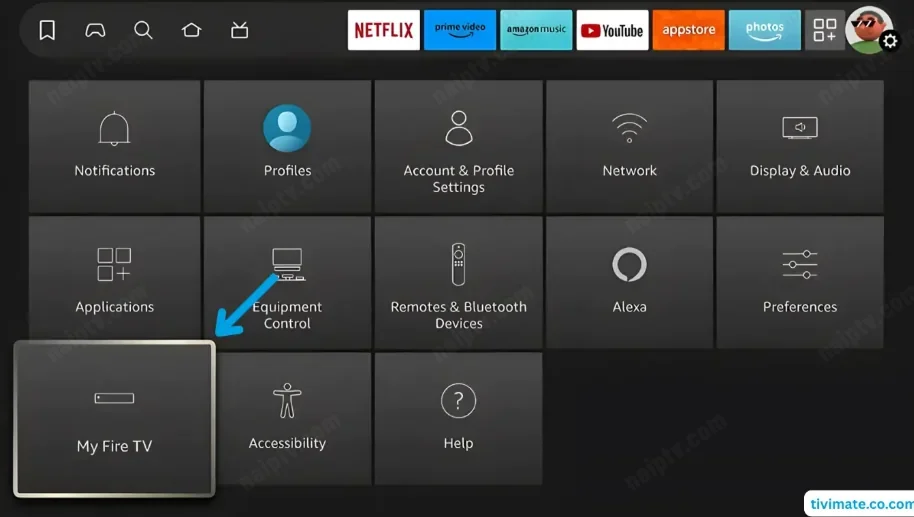 Fire TV Settings — My Fire TV