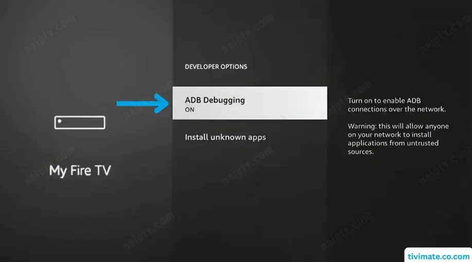 ADB debugging On
