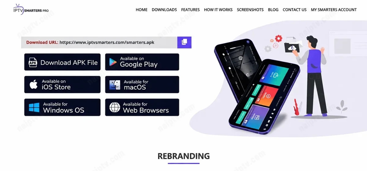 IPTV Smarters Pro — Windows / Mac download